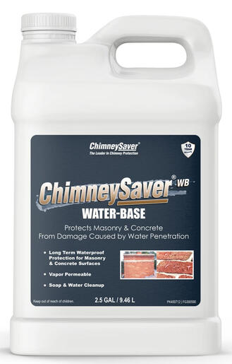 ChimSaver Water-Based Masonry Waterproofing – Professional-Grade Protection ChimSaver breathable masonry waterproofing repels water while allowing trapped moisture to escape. Ideal for brick, stone, and chimney protection.