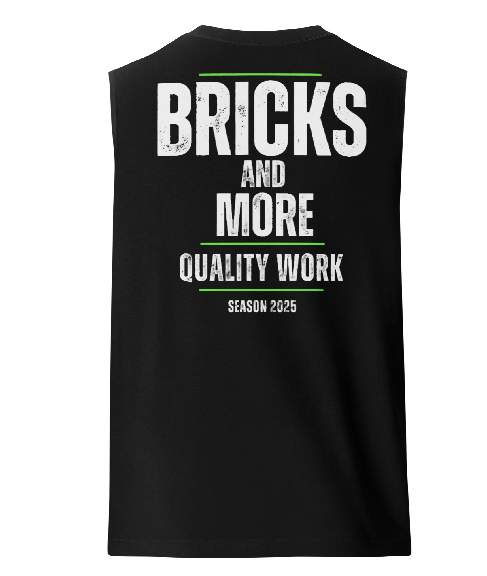 Bricks and More 2025 Edition Tee Built to Represent Bricks and more 2025 sports tee, comfortable and stylish, featuring a bold logo and high quality print.