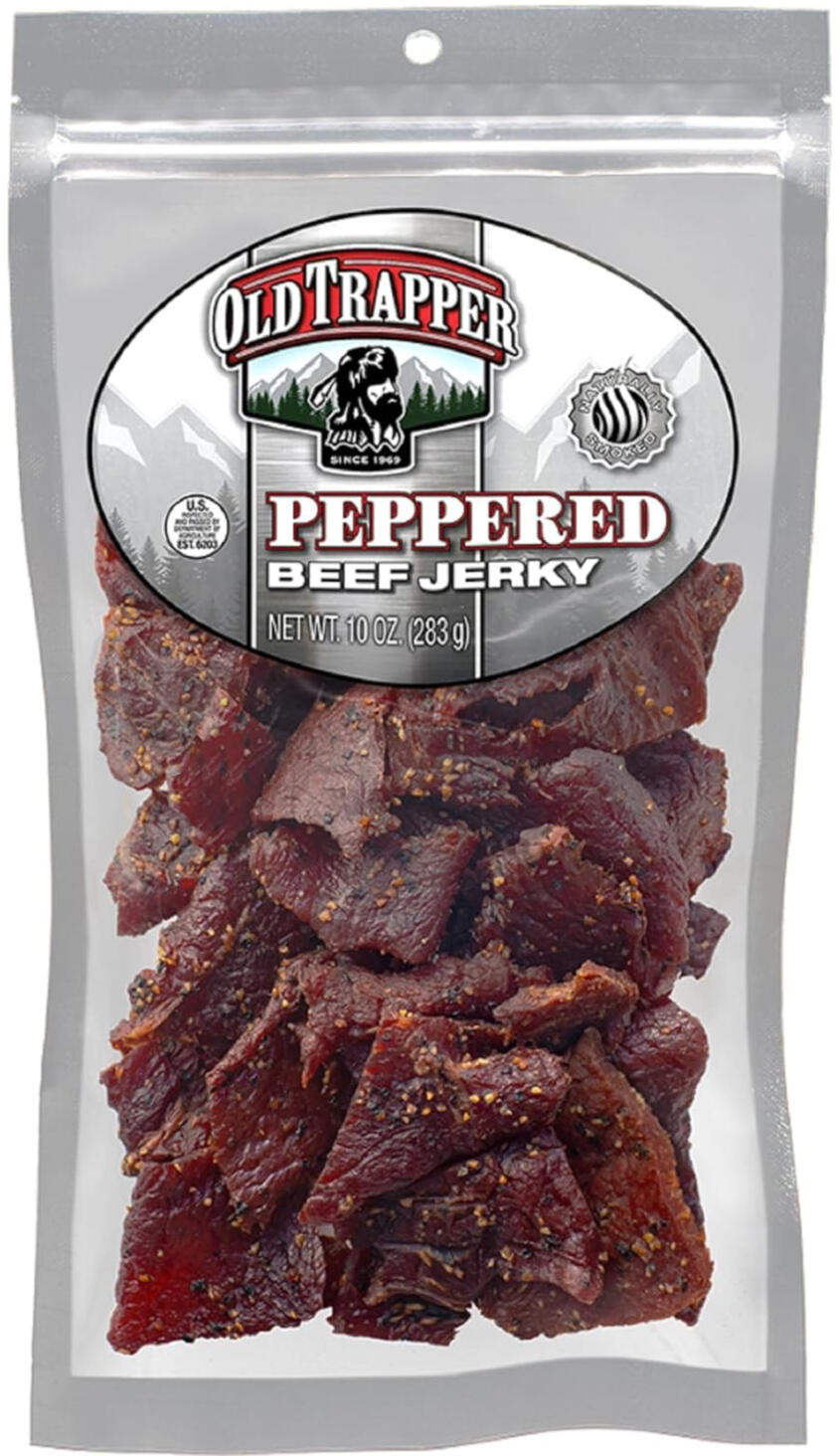 Old Trapper Peppered Beef Jerky – Bold Flavor & Perfect Snack Old Trapper Peppered Beef Jerky – tender, flavorful, and a go-to snack for the job site or road trips.